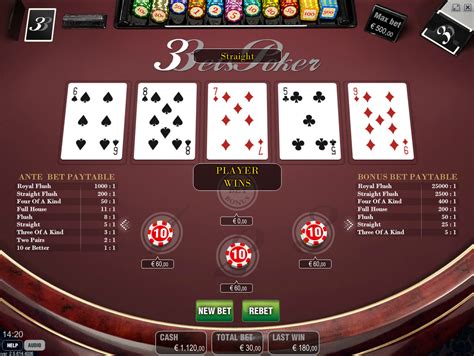 5 card stud poker free.